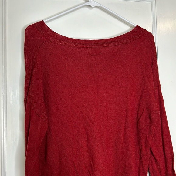 A New Day Red V-Neck Sweater - Picture 7 of 9